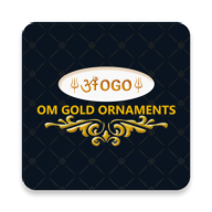 Om Gold Ornaments icon