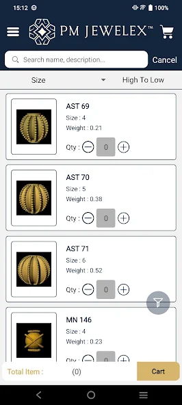 Gold Beads - PM Jewelex Screenshots4